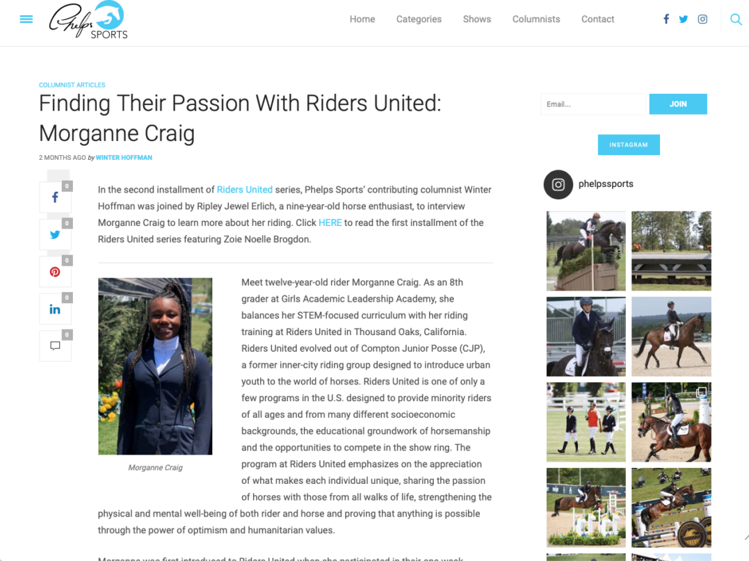 Image for Finding Passion Article Featuring Morganne Craig